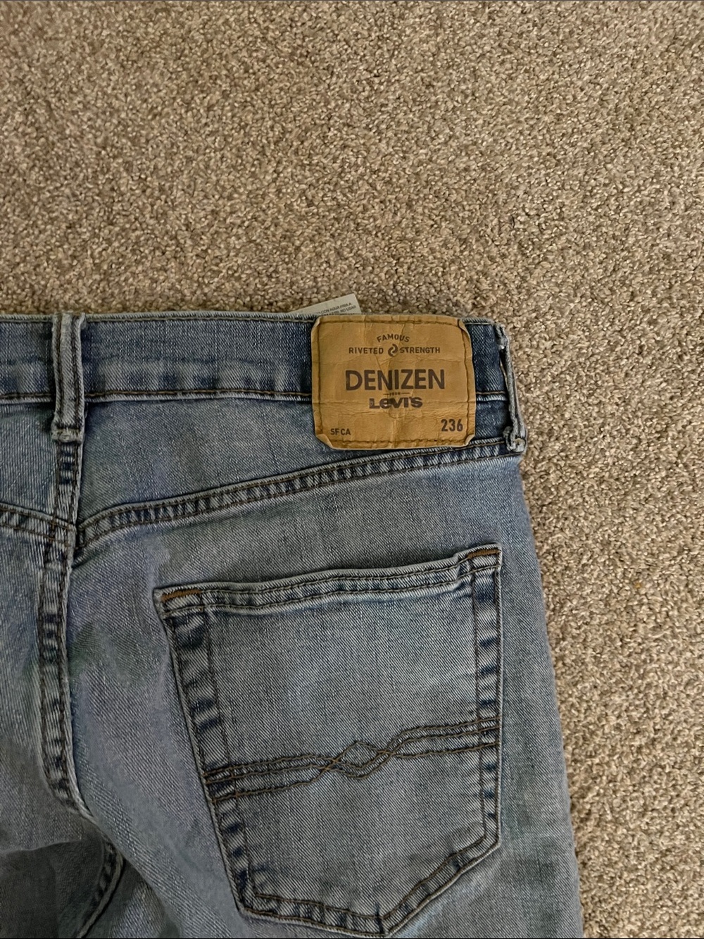 Levi's Light Blue Straight-Leg Men's Jeans